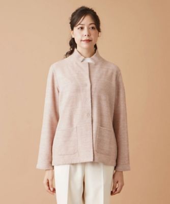 2024年激安 スタンドカラーニットジャケット | Leilian plus house (Women ジャケット・アウター