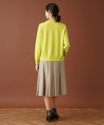 クルーネックニットプルオーバー | Leilian plus house (Women