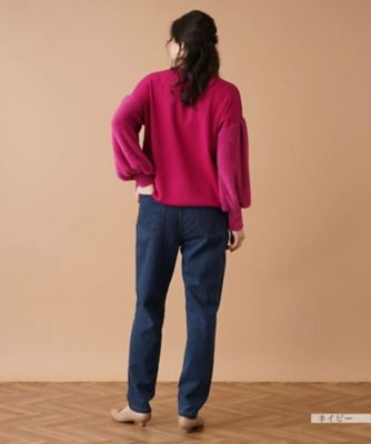 ストレッチデニムパンツ【L JEANS】 | Leilian plus house
