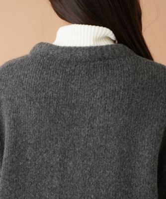 ノーカラーニットジャケット【ｍｙ　ｐｅｒｆｅｃｔ　ｗａｒｄｒｏｂｅ】