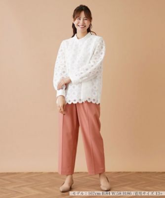 クロップドタックパンツ【my perfect wardrobe
