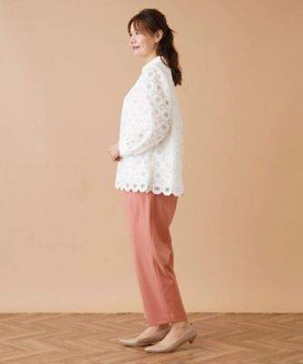 クロップドタックパンツ【ｍｙ　ｐｅｒｆｅｃｔ　ｗａｒｄｒｏｂｅ】