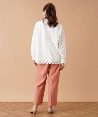 クロップドタックパンツ【ｍｙ　ｐｅｒｆｅｃｔ　ｗａｒｄｒｏｂｅ】