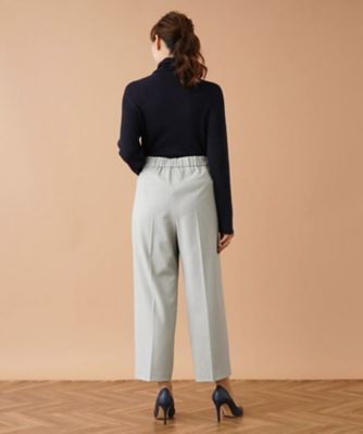 クロップドタックパンツ【ｍｙ　ｐｅｒｆｅｃｔ　ｗａｒｄｒｏｂｅ】