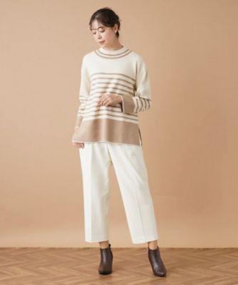 クロップドタックパンツ【ｍｙ　ｐｅｒｆｅｃｔ　ｗａｒｄｒｏｂｅ】