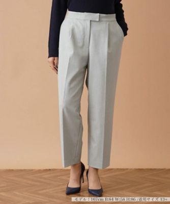 クロップドタックパンツ【ｍｙ　ｐｅｒｆｅｃｔ　ｗａｒｄｒｏｂｅ】