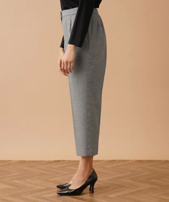 シェパードチェッククロップドパンツ
