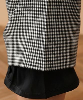 シェパードチェッククロップドパンツ