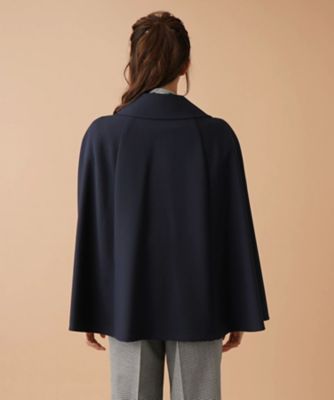 ケープ風ダブルジャケット | Leilian plus house (Women/大きい