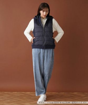 フーデッド切替中わたベスト
