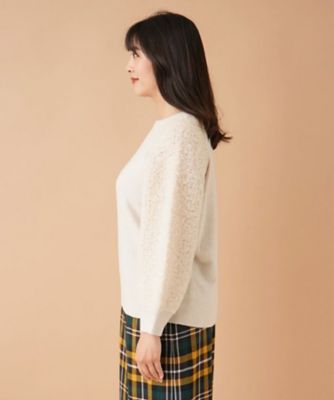 Leilian PLUS HOUSE / レリアンプラスハウス 切替ラグランニット 切替ラグランニット|レリアン プラスハウス | レリアン公式