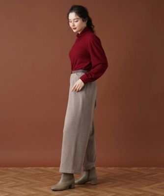 ウエストゴムスリムパンツ|レリアン プラスハウス | レリアン