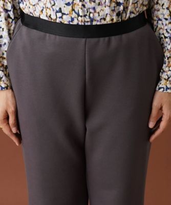 ウエストゴムストレートパンツ