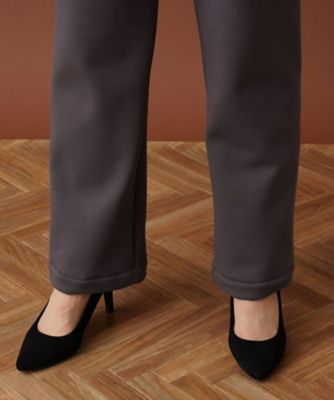 ウエストゴムストレートパンツ