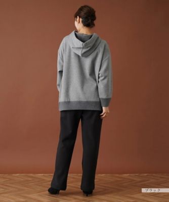 ウエストゴムストレートパンツ