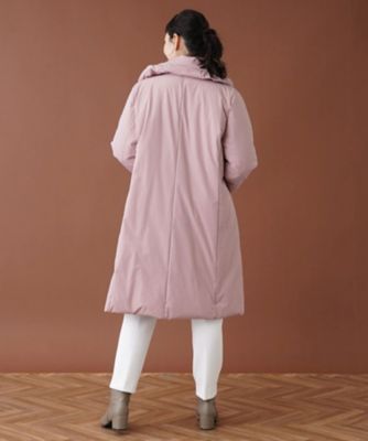 丸襟ダウンコート【Leilian WHITE LABEL