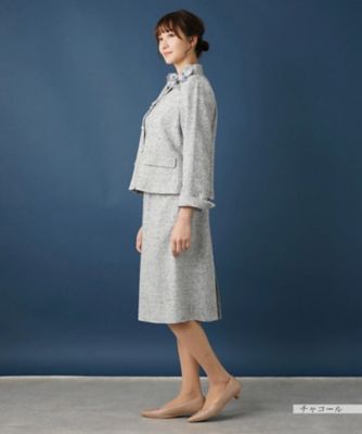 セレモニー】ツイードスーツ | Leilian plus house (Women