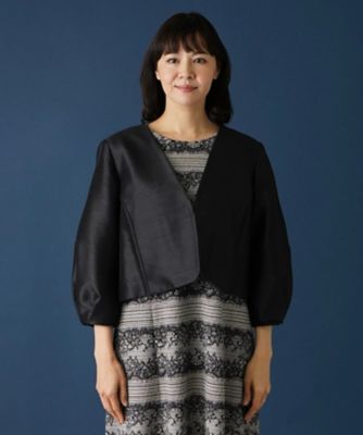 ノーカラージャケット【プラス企画】