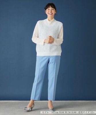 スラブニットベスト
