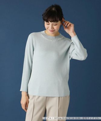 ハイネックラメニット