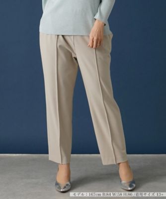 ＜Leilian plus house (Women/大きいサイズ)＞【店舗人気】ストレッチイージーパンツ【プラス企画】