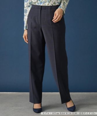 Leilian plus house (Women/大きいサイズ)/レリアン　プラスハウス センタープレスパンツ