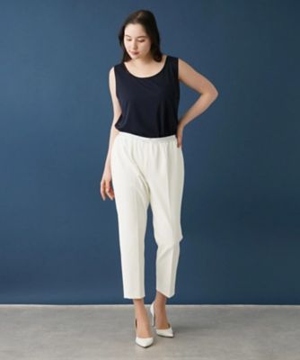 【はっ水】【店舗人気】ラメゴムクロップドパンツ