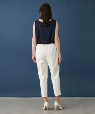 【はっ水】【店舗人気】ラメゴムクロップドパンツ