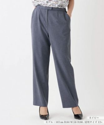 ＜Leilian plus house (Women/大きいサイズ)＞ストレートパンツ