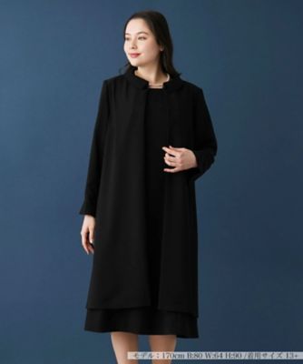 【ミッチェル】レリアン  Leilian 13号　大きいサイズ　黒　スーツ ミッチェル様専用】レリアン Leilian 13号 大きいサイズ 黒