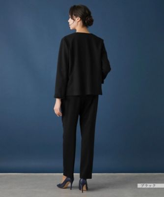 セットアップ対応商品】ノーカラージャケット | Leilian plus house