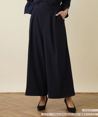 Leilian plus house (Women/大きいサイズ)/レリアン　プラスハウス ワイドパンツ【THE NEW】