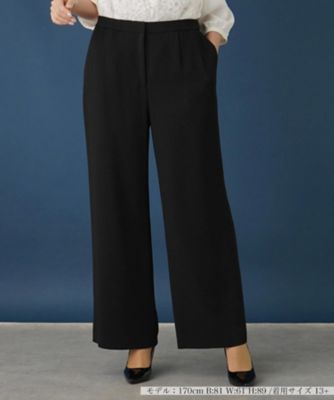 ＜Leilian plus house (Women/大きいサイズ)＞ワイドパンツ【プラス企画】