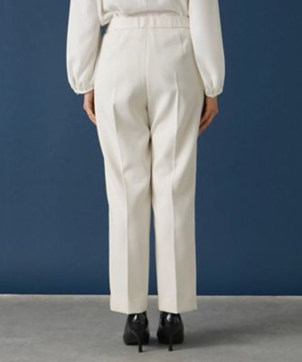 ストレッチテーパードパンツ【Ｌｅｉｌｉａｎ　ＷＨＩＴＥ　ＬＡＢＥＬ】