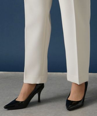 ストレッチテーパードパンツ【Ｌｅｉｌｉａｎ　ＷＨＩＴＥ　ＬＡＢＥＬ】