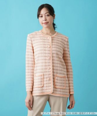 ニットジャケット | Leilian plus house (Women/大きいサイズ