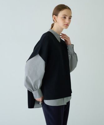 Ｖネックニットベスト【ＴＨＥ　ＮＥＷ】