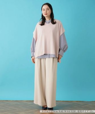 Ｖネックニットベスト【ＴＨＥ　ＮＥＷ】