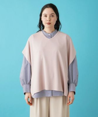 Ｖネックニットベスト【ＴＨＥ　ＮＥＷ】