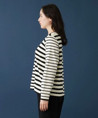 ボーダーセーター【ＲＯＣＨＡＳ　Ｐｒｅｍｉｅｒｅ】