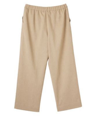 大きいサイズ！レリアンプラスハウス　ストレッチホワイトパンツ 大きいサイズ！レリアンプラスハウス ストレッチホワイトパンツ