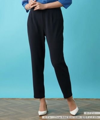 ＜Leilian plus house (Women/大きいサイズ)＞【店舗人気】洗えるストレッチスリムテーパードパンツ