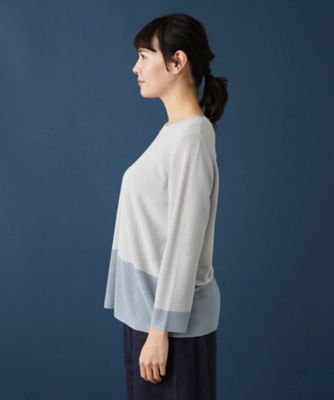 Leilian PLUS HOUSE / レリアンプラスハウス クルーネックインナー クルーネックインナー|レリアン プラスハウス | レリアン公式