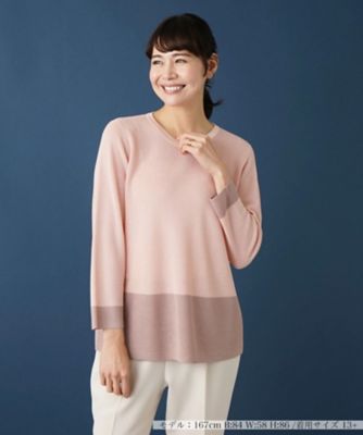 ＜Leilian plus house (Women/大きいサイズ)＞クルーネックインナー