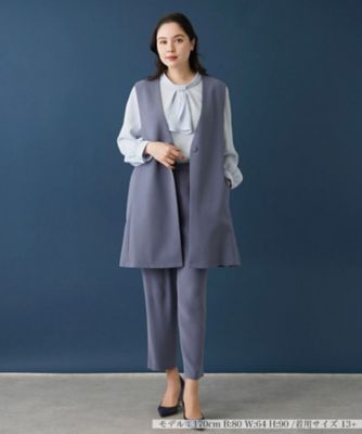 ロングベスト | Leilian plus house (Women/大きいサイズ