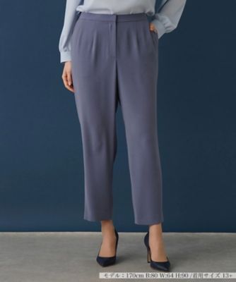 ＜Leilian plus house (Women/大きいサイズ)＞スリムテーパードパンツ