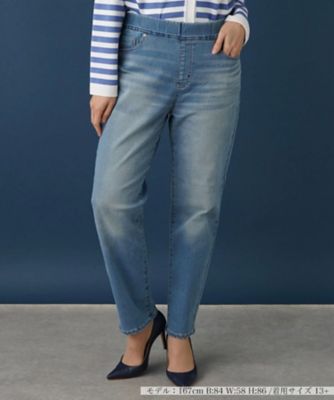 ＜Leilian plus house (Women/大きいサイズ)＞ジーンズ【Ｌ　ＪＥＡＮＳ】