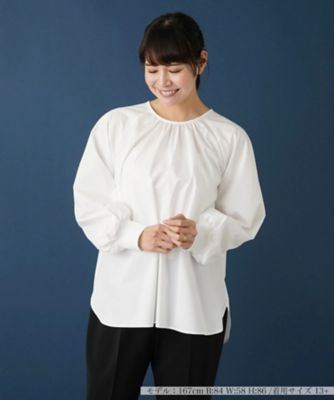 Leilian plus house (Women/大きいサイズ)/レリアン　プラスハウス プルオーバーブラウス