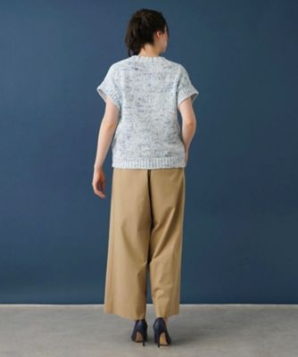 半そでミックスカーディガン