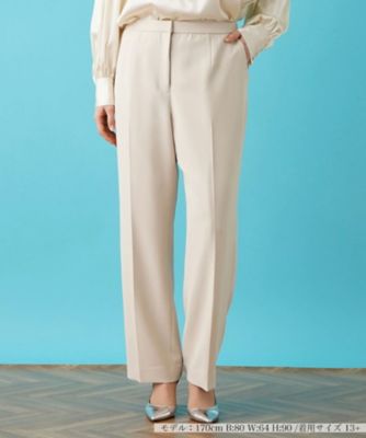 Leilian plus house (Women/大きいサイズ)/レリアン　プラスハウス 【セットアップ対応商品】センタープレスパンツ【NEW FORMAL】
